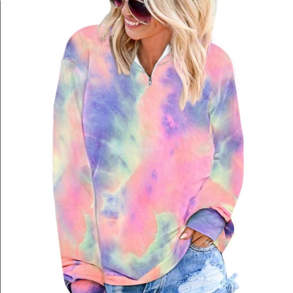 Tie Dye Pullover